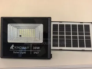30W Solar Light Is an IP67 Waterproof Outdoor LED Floodlight