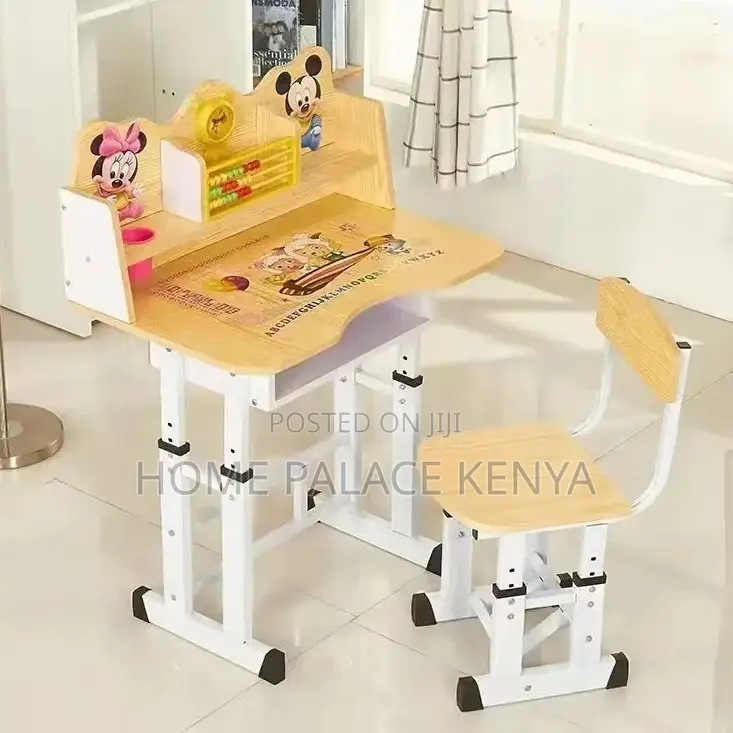 Kids Study; Adjustable Kids Study Table and Chair Set