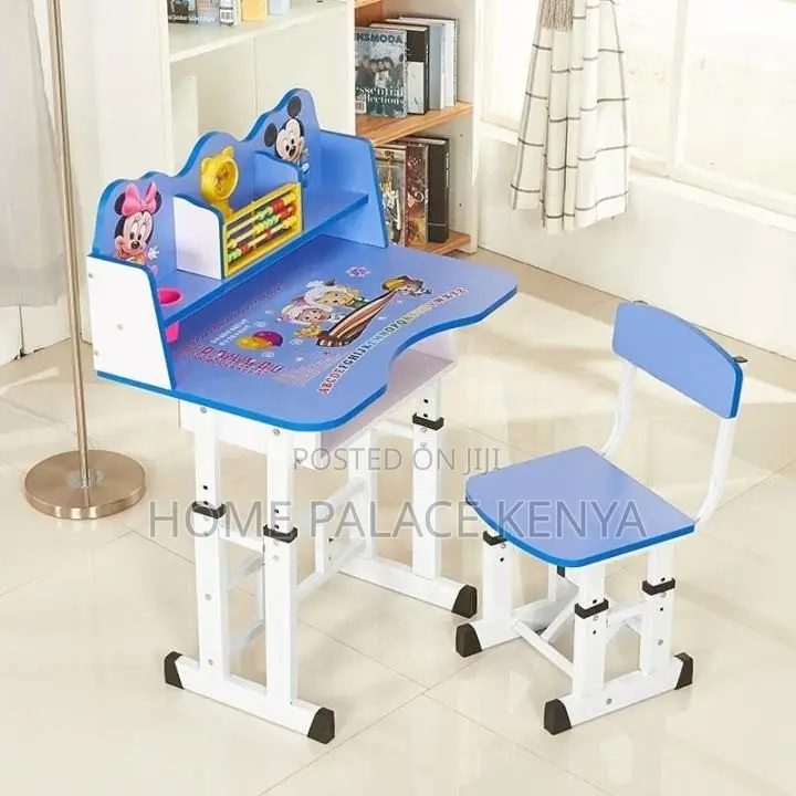 Kids Study; Adjustable Kids Study Table and Chair Set