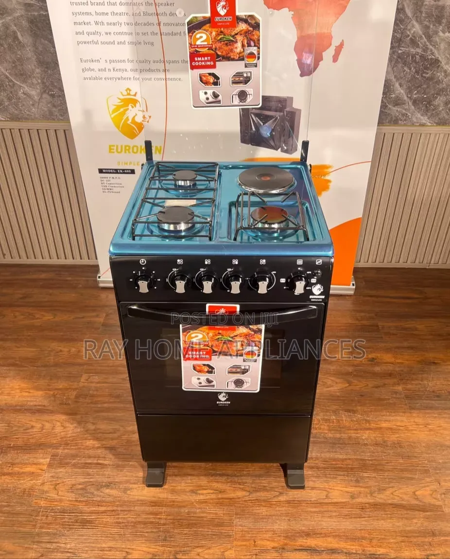 50cm*55cm 3gas +1electric Plate Euroken Standing Cooker