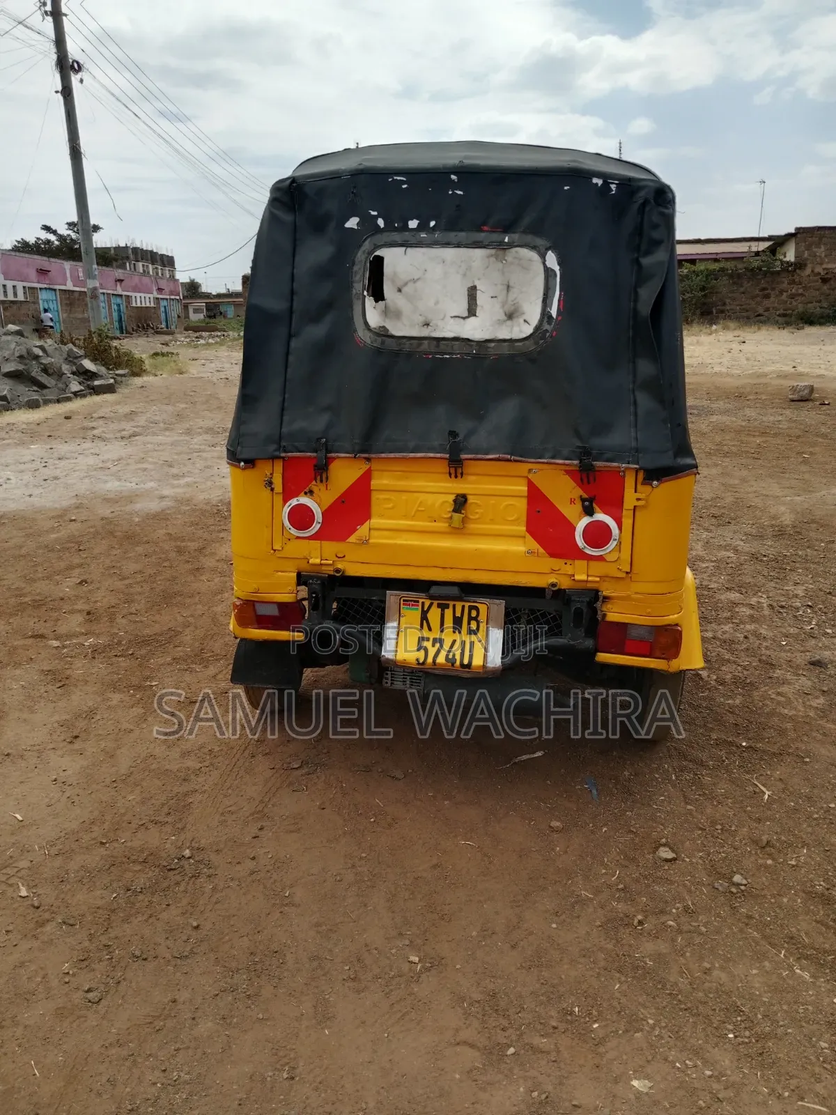 Piaggio Scooter 2018 Yellow