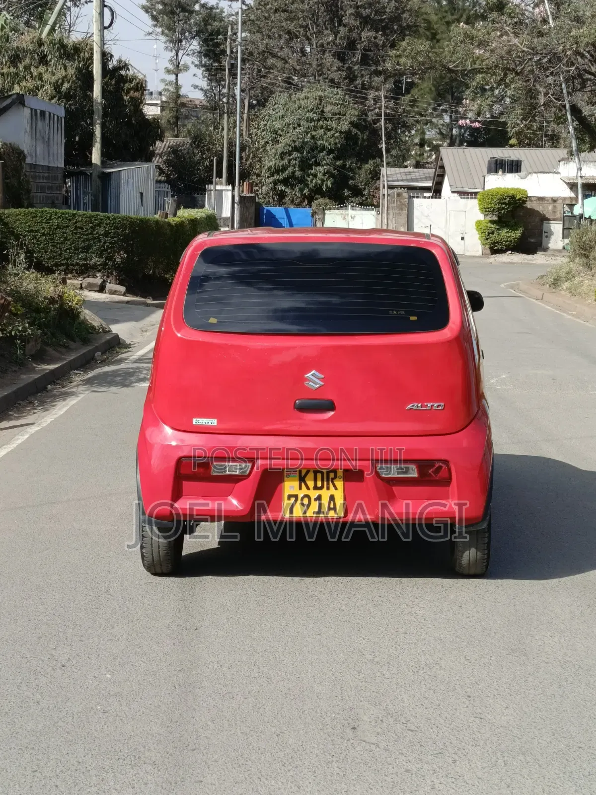 Suzuki Alto 2017 Red