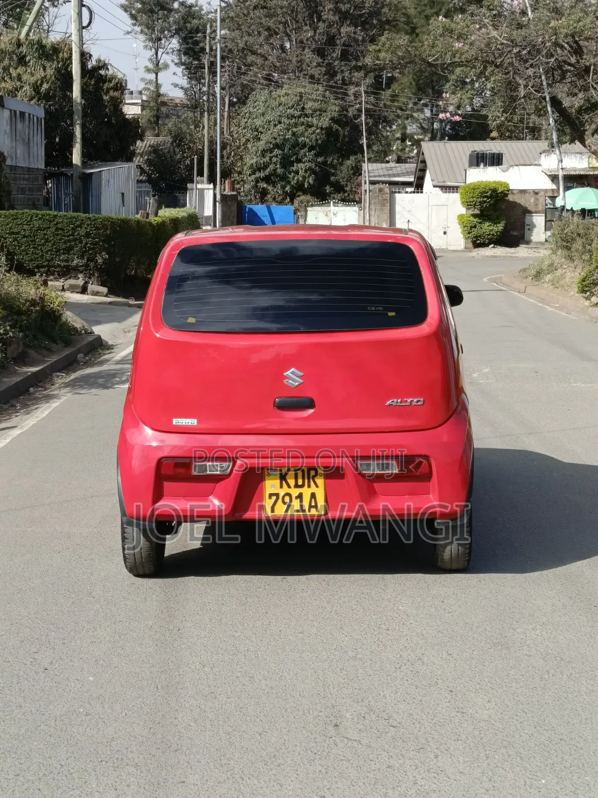 Suzuki Alto 2017 Red