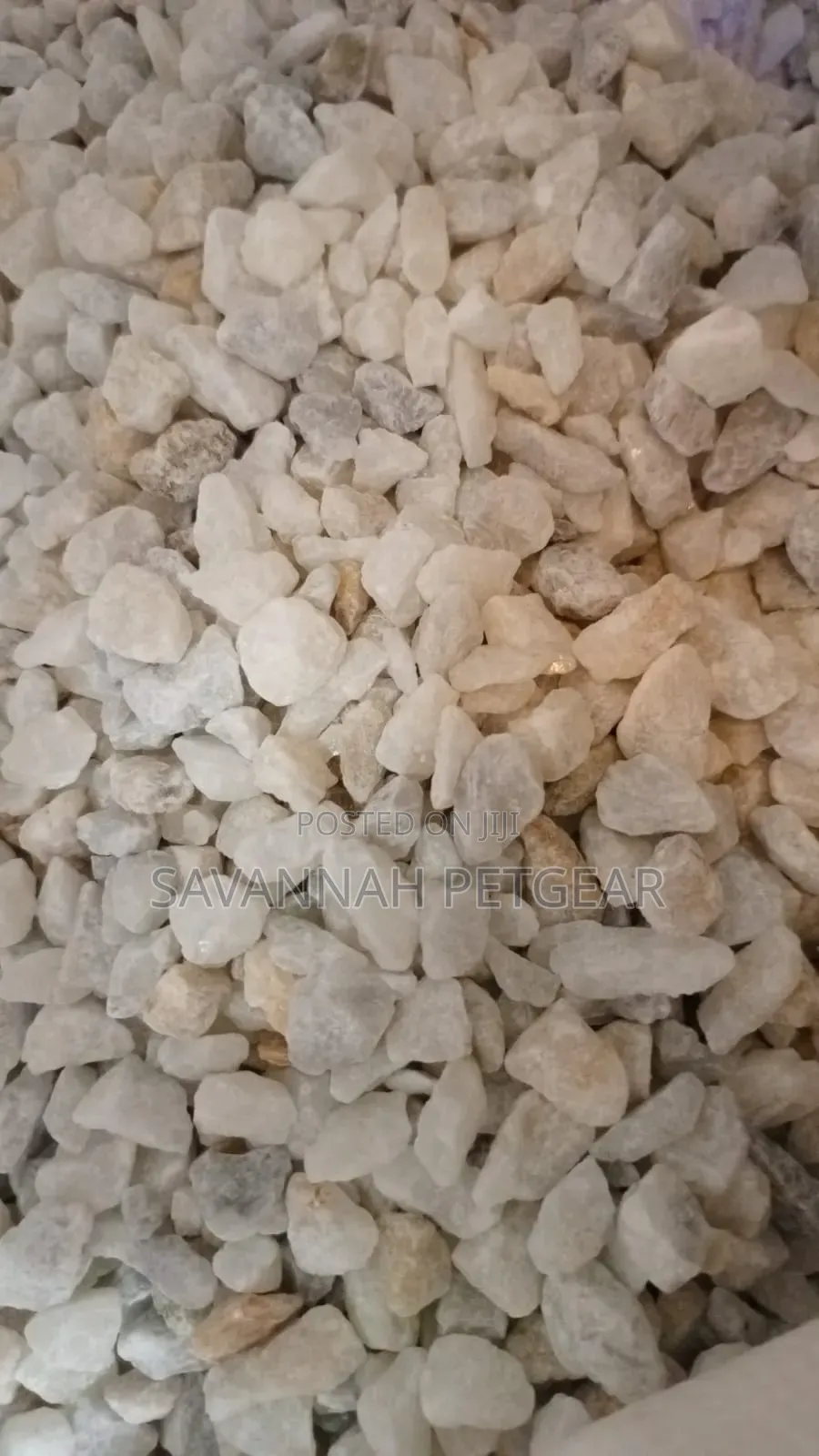 White Grey Decorative Marble Chips for Landscaping, Potted Plants-Kg