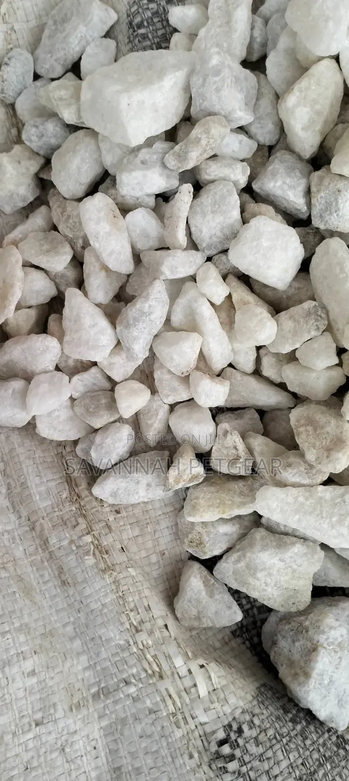 White Grey Decorative Marble Chips for Landscaping, Potted Plants-Kg
