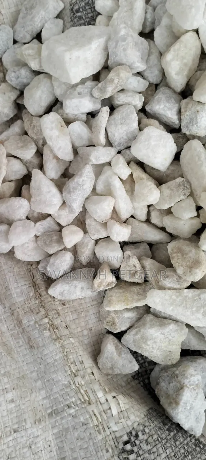 White Grey Decorative Marble Chips for Landscaping, Potted Plants-Kg