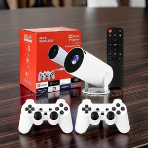 Modern Stylish HY300 Pro+ 2 in 1 3D Game Gaming Android Projector