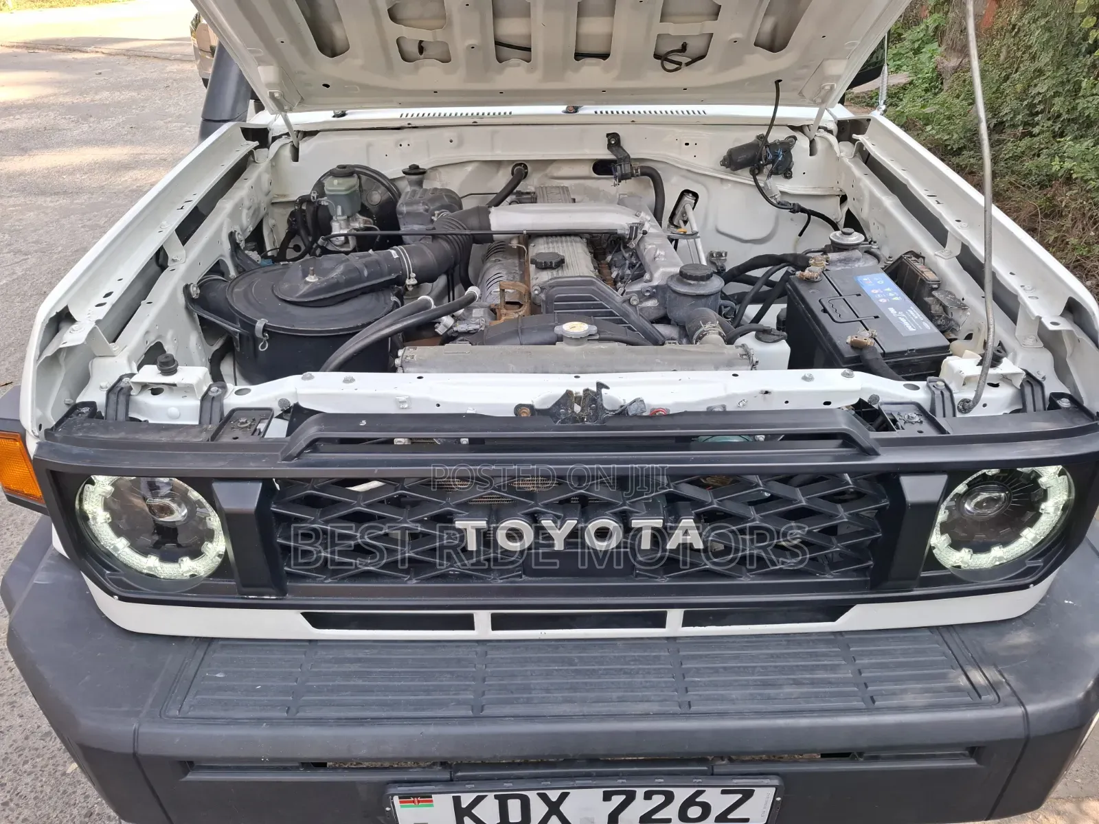 Toyota Land Cruiser 76 Series 2012 White