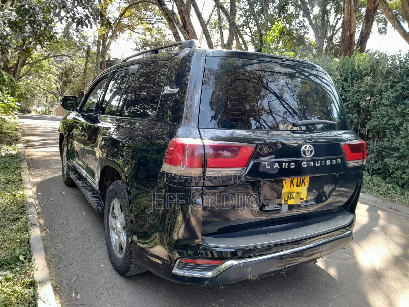 Toyota Land Cruiser 2008 Black
