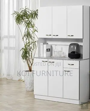 White Kitchen Storage Unit Cabinet