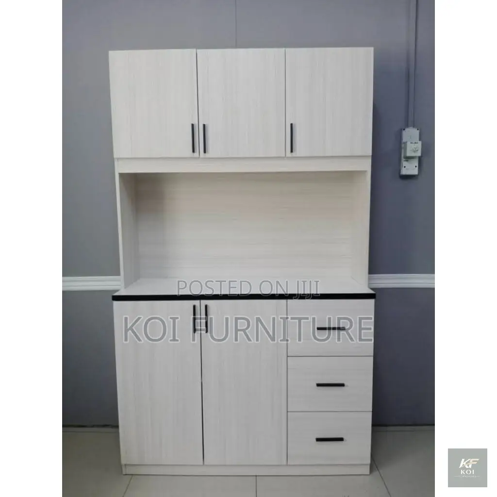 White Kitchen Storage Unit Cabinet