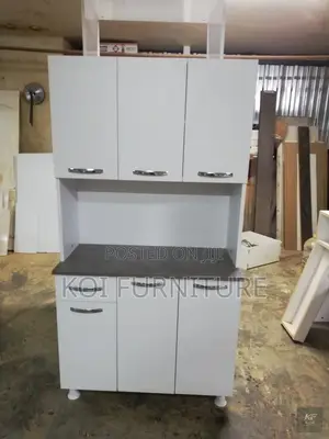 White Kitchen Storage Unit Cabinet