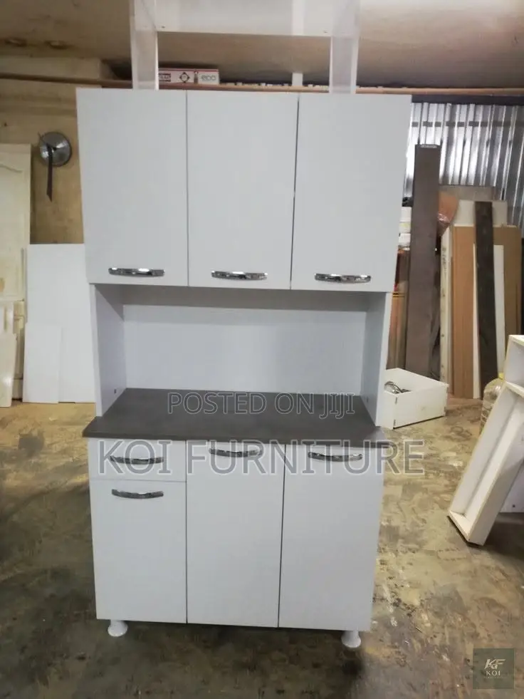 White Kitchen Storage Unit Cabinet