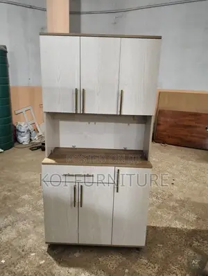 White Kitchen Storage Unit Cabinet