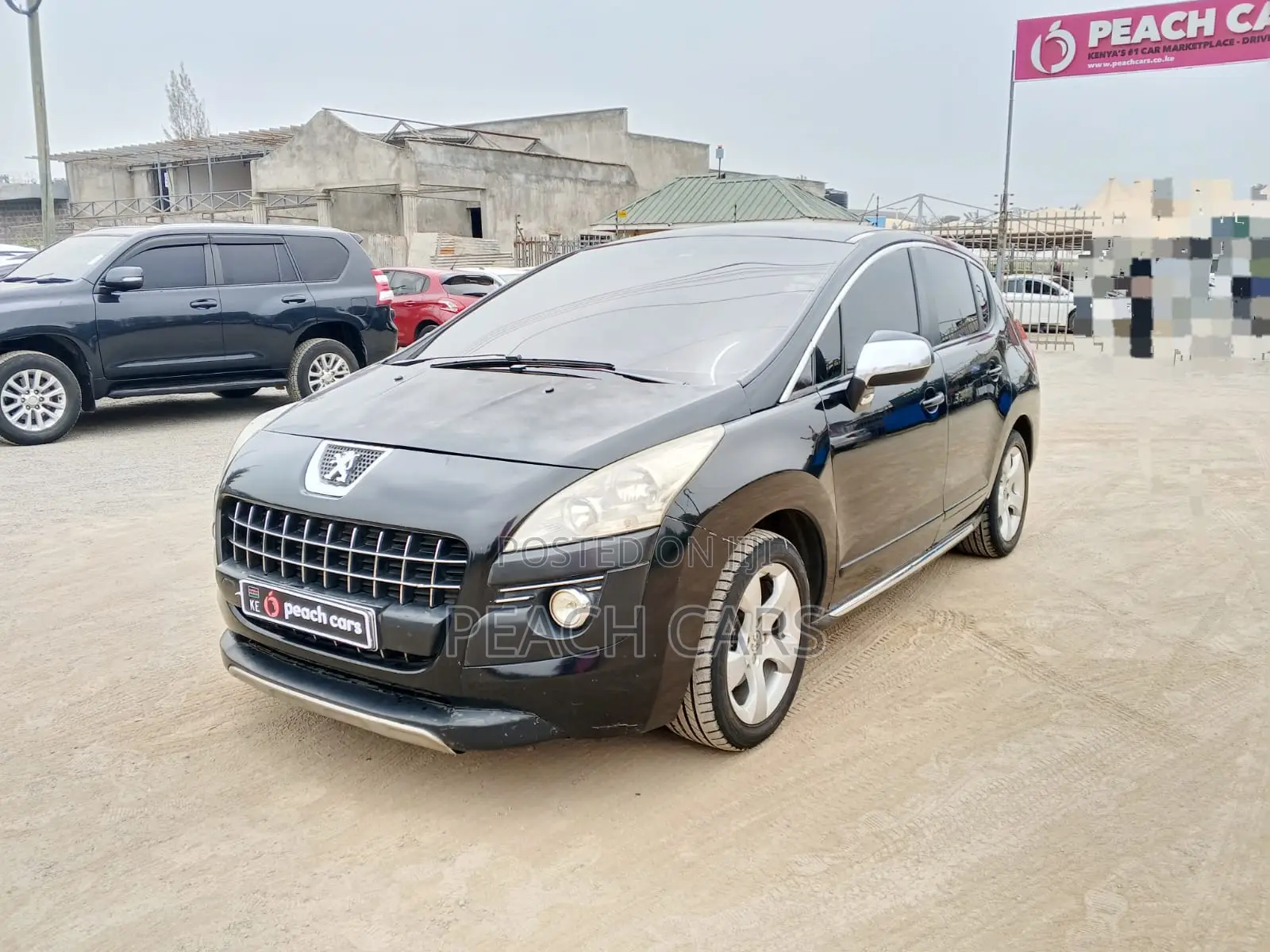 Peugeot 3008 2011 Black