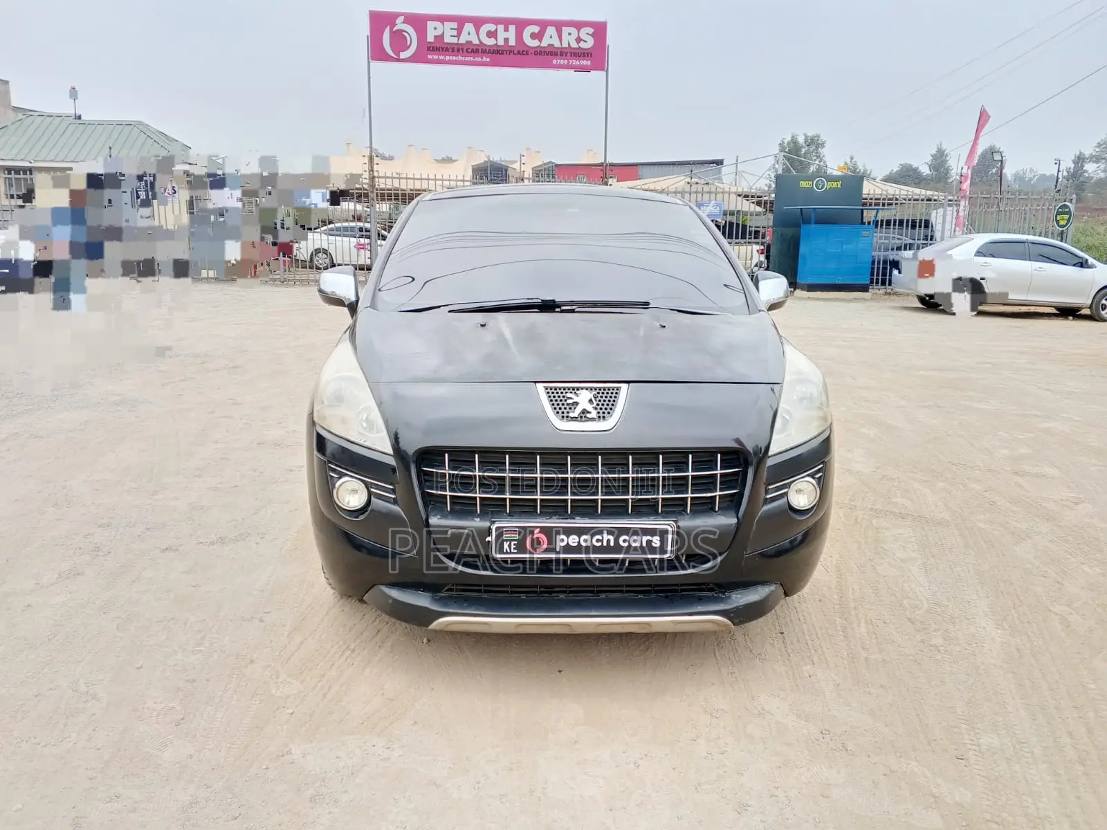 Peugeot 3008 2011 Black
