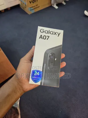 New Samsung Galaxy A07 4G 64 GB Black