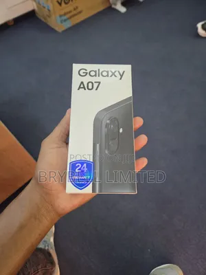 New Samsung Galaxy A07 4G 64 GB Black