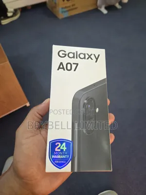 New Samsung Galaxy A07 4G 64 GB Black