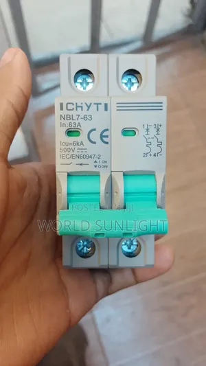 Solar 63A 2pole Circuit Breaker