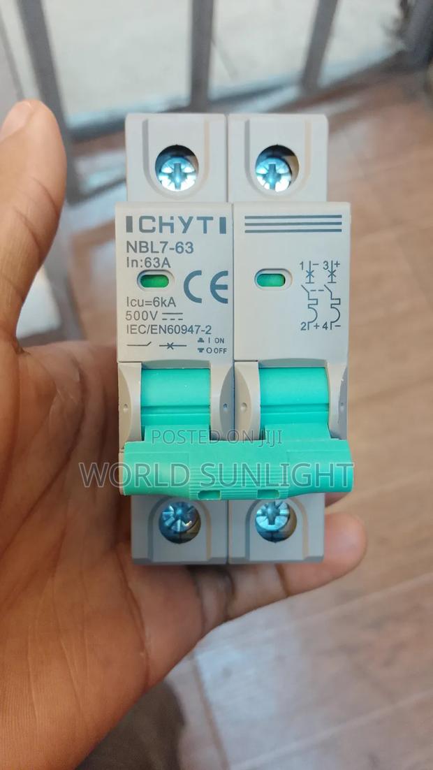 Solar 63A 2pole Circuit Breaker