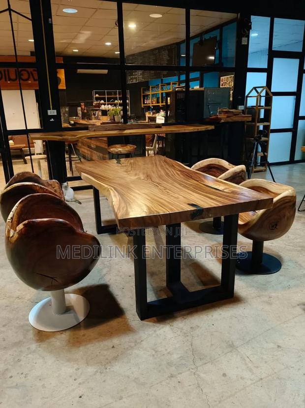 Rustic Vanish Natural Sudan Teak Tables