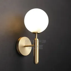 Globe Glass Wall Light