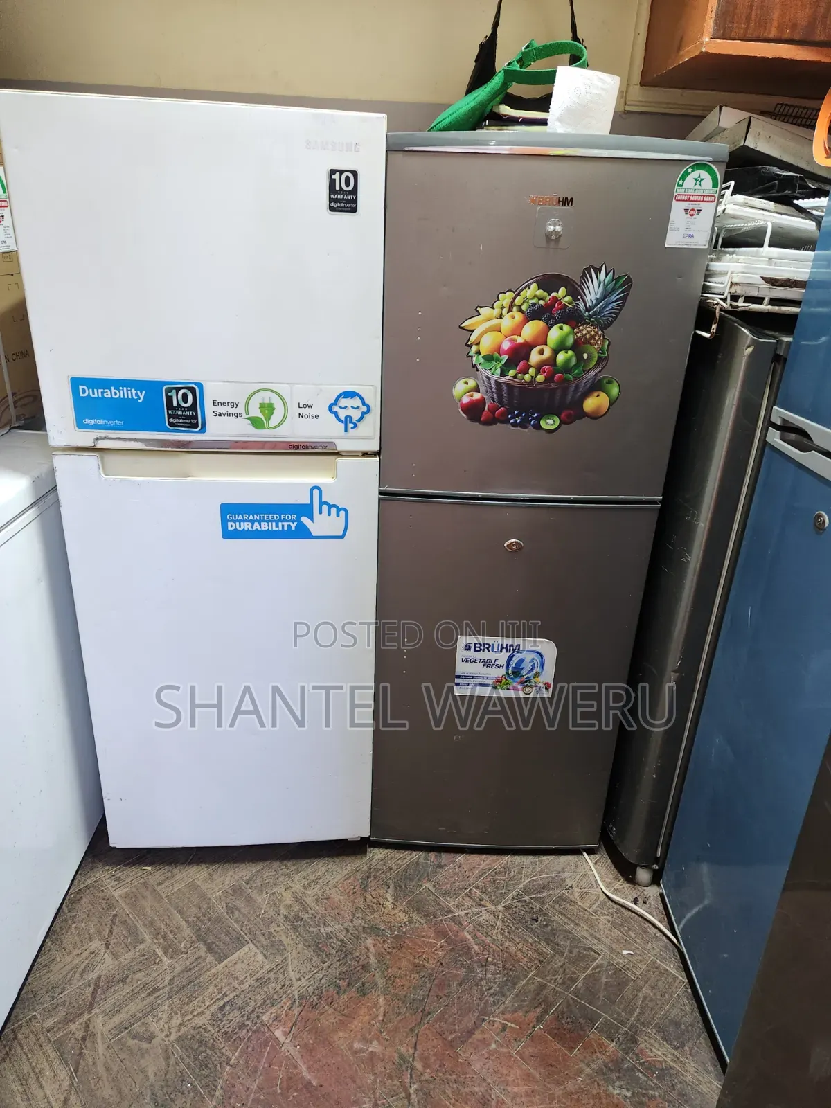 2 Door Refrigerator