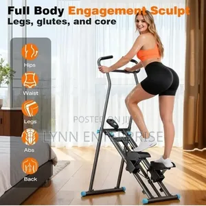 Stair Stepper Climber Stride Machine for Home Gym With Adjustable