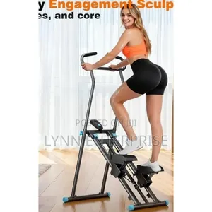 Stair Stepper Climber Stride Machine for Home Gym With Adjustable