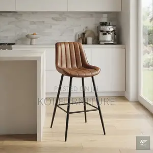 Barstools; Leather Home Counter Barstool
