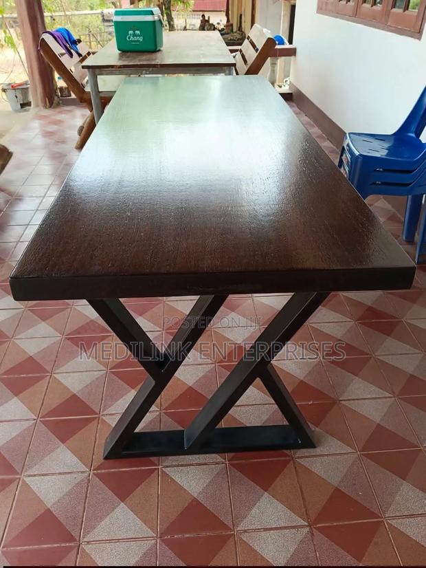 Customized Teak Table 3.5*7.9ft - thumbnail 2