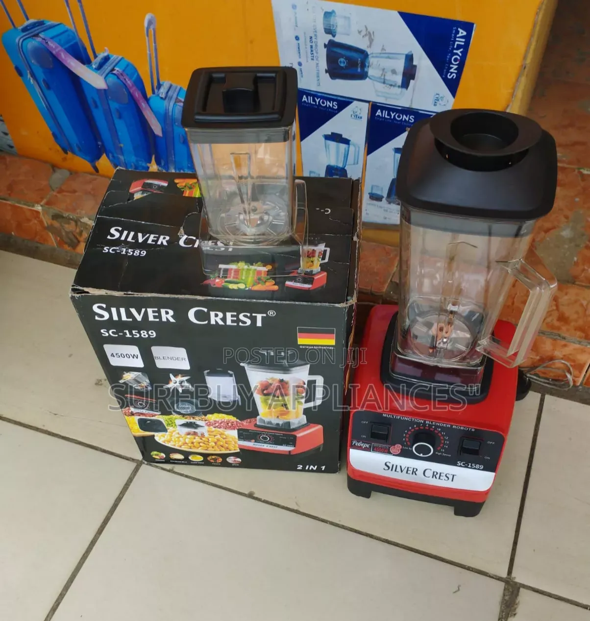 SilverCrest 2-in-1 4500W Blender