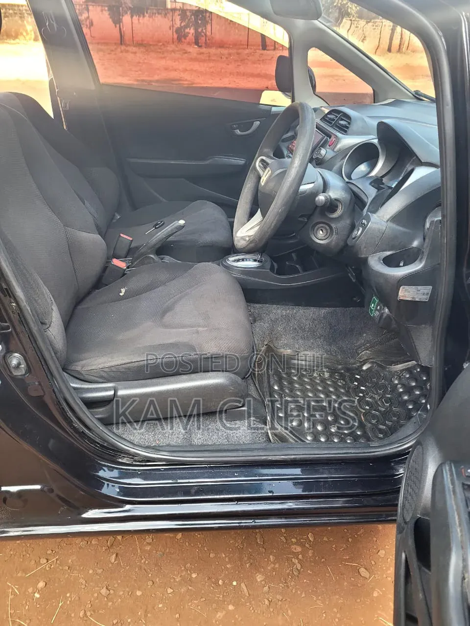 Honda Fit 2012 Black