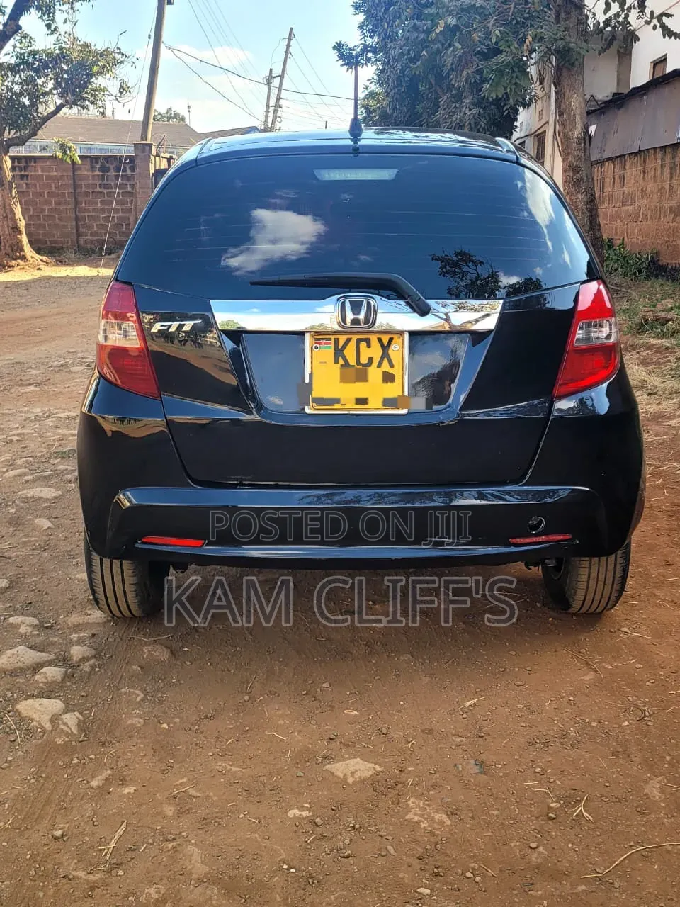 Honda Fit 2012 Black