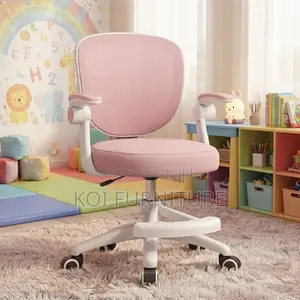 Home Chairs; Clerical Home Pink Work Chairs