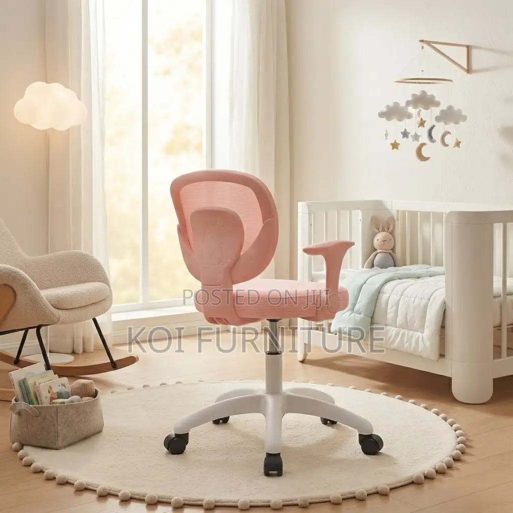Home Chairs; Clerical Home Pink Work Chairs