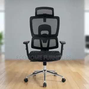 Office Chair Mesh High Back With Adjustable Arms