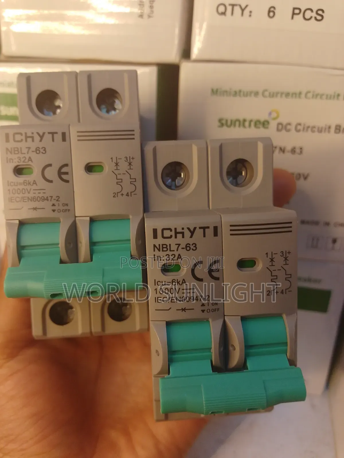 DC 2pole 32A Circuit Breaker