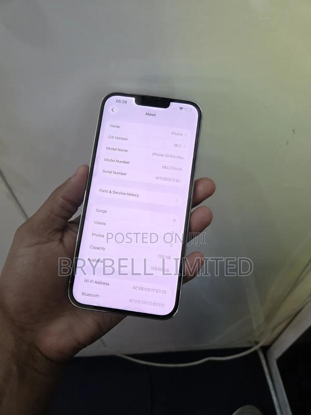 Apple iPhone 13 Pro Max 128 GB White - thumbnail 3