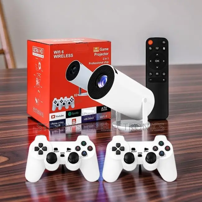 Portable HY300 Pro+ 2 in 1 3D Game Gaming Android Projector