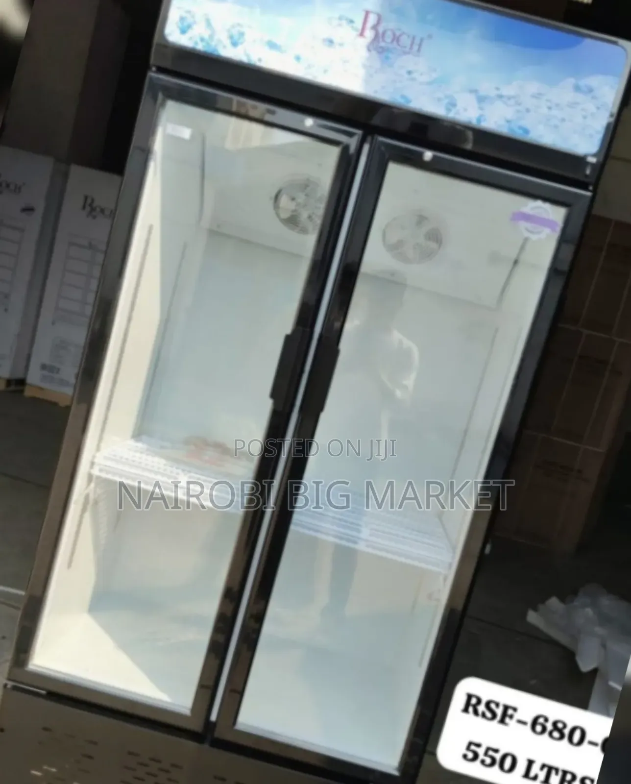 505l Showcase Fridge Vertical Model
