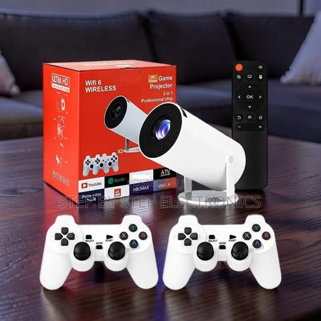 Multifunctional HY300 Pro+ 2 in 1 3D Game Gaming Android Projector