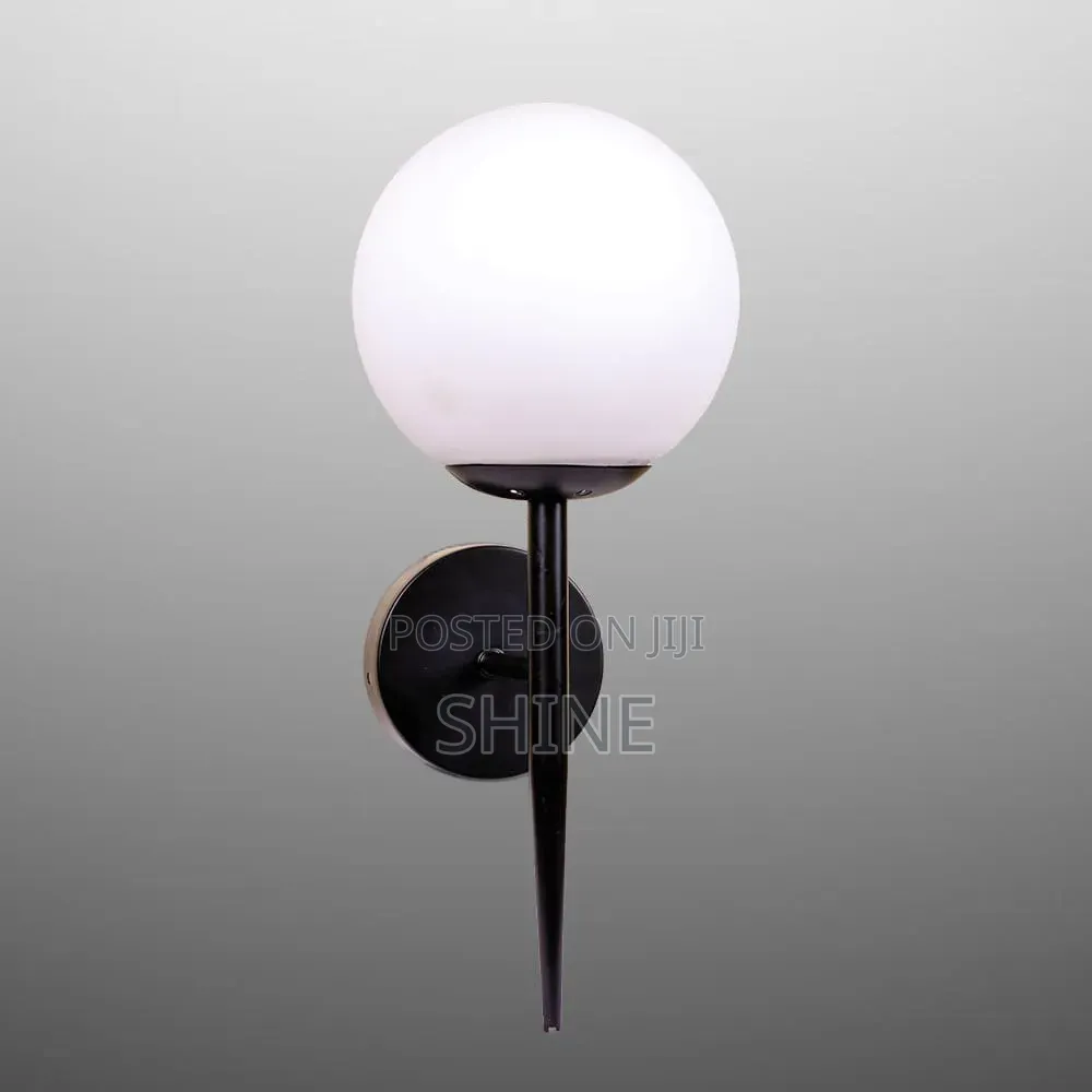 Globe Glass Wall Light