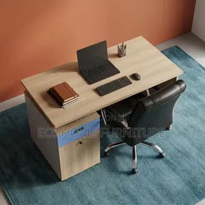 Office Desk Modern Workstation With Lockable Storage
