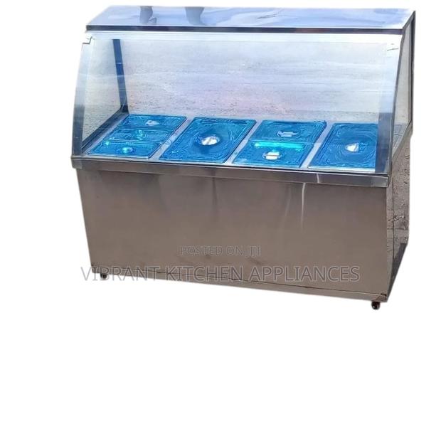 Four-Basin Stainless Steel Food Warmer - main view