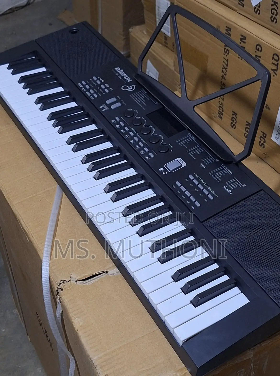 Bigfun 61-Key Electronic Keyboard