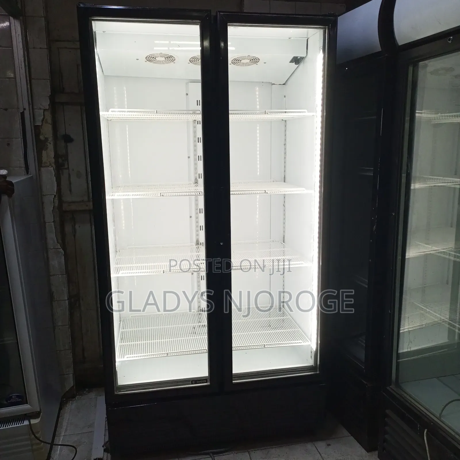 Twin Display Fridge ( 1200litres) Well Maintained Fridge