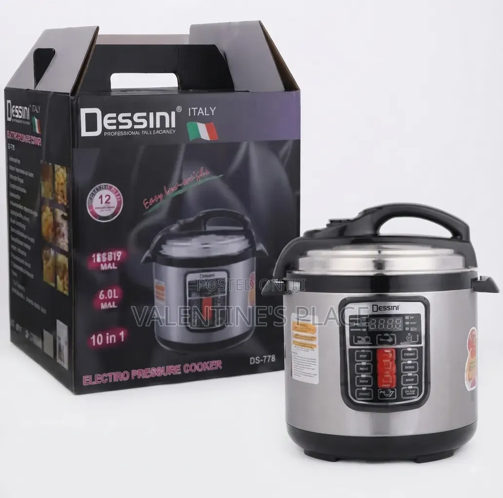 Dessini 10-in-1 Electric Pressure Cooker (6.0L