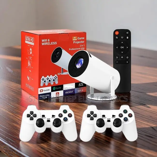 Powerful HY300 Pro+ 2 in 1 3D Game Gaming Android Projector
